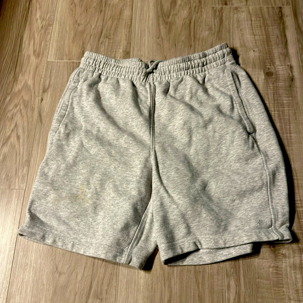 One pair of Heather Gray, athletic shorts from Dick’s Sporting Goods size small